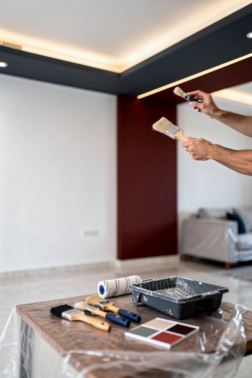 ديكورات ودهان وجبس الرياض - تصاميم حديثة أنيقة وعملية للمنازل والمحلات